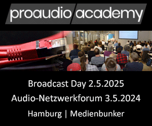 Proaudio Academy Broadcast Day